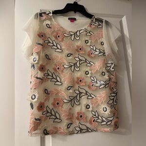 Vince Camuto Floral Shirt